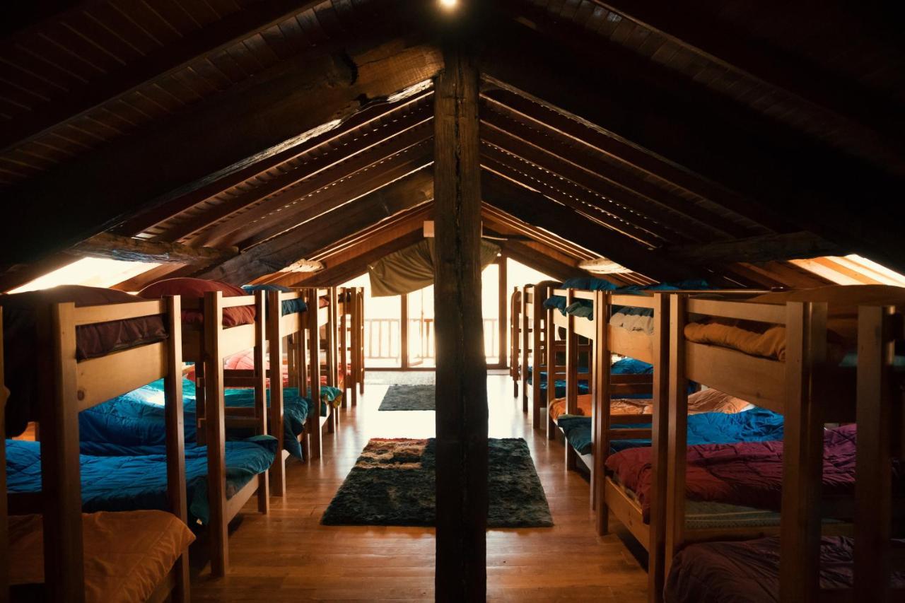 Albergue Bergando Negreira Bagian luar foto